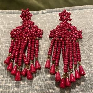 Raspberry Duchess Earrings